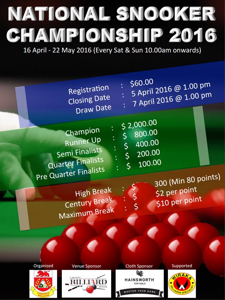 national-snooker-championship-2016-poster